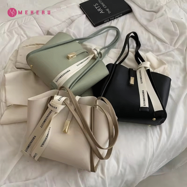 Women’s Large Capacity PU Shoulder Bag