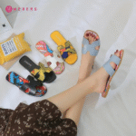 Flat Fashion Beach Slides for Women